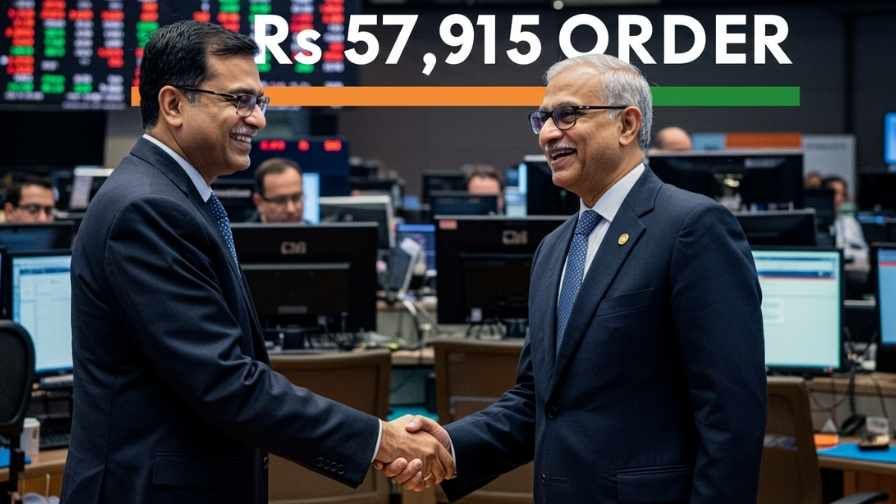Engineering Stock Got 57915Cr Order Book