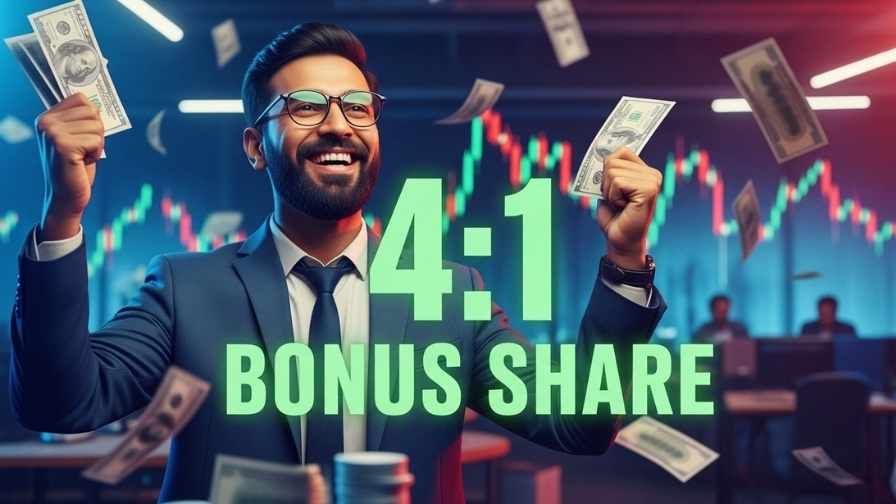 4 Is to 1 Big Bonus Share Know Record Date